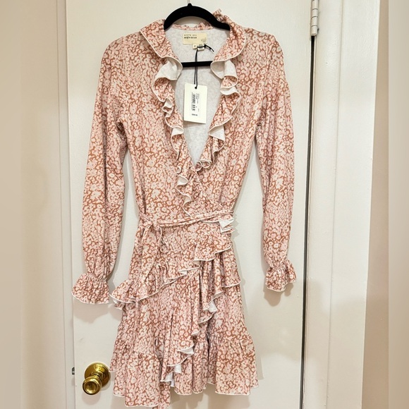 NWT Ted Baker Quinn printed wrap dress - Picture 10 of 11